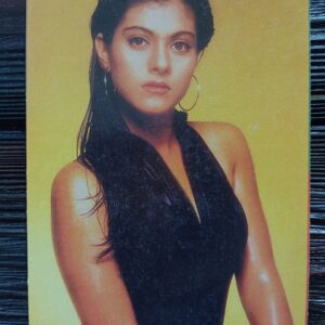 Kajol Devgn * Vintage Bollywood Postcard * (Pooran) (7252)