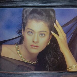 Kajol Devgn * Vintage Bollywood Postcard * (Brijbasi) (3074)