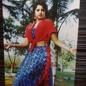 Divya Bharati * Vintage Bollywood Postcard * (JAIN) (WN)