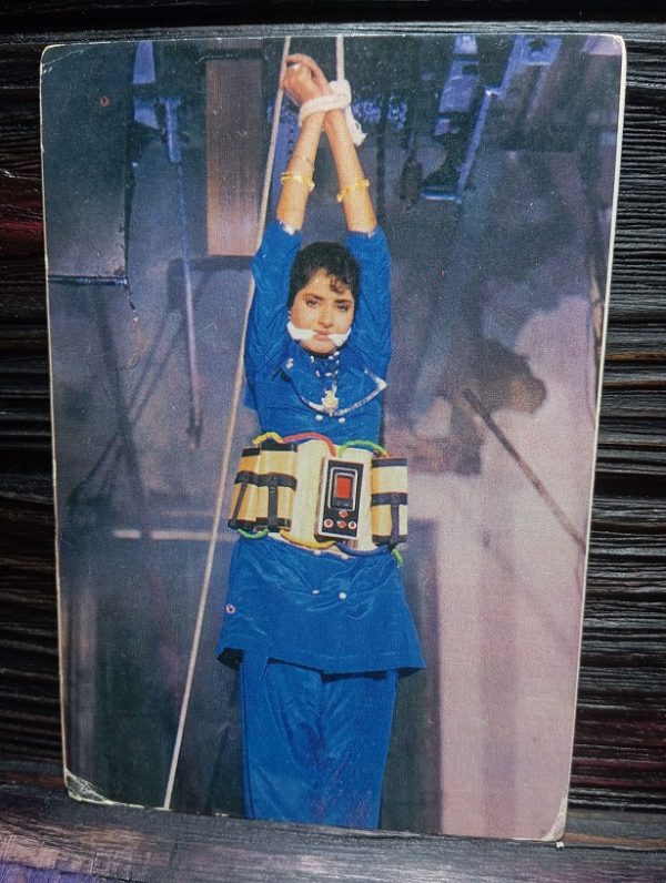 Divya Bharati * Vintage Bollywood Postcard * (JAIN) (1409)