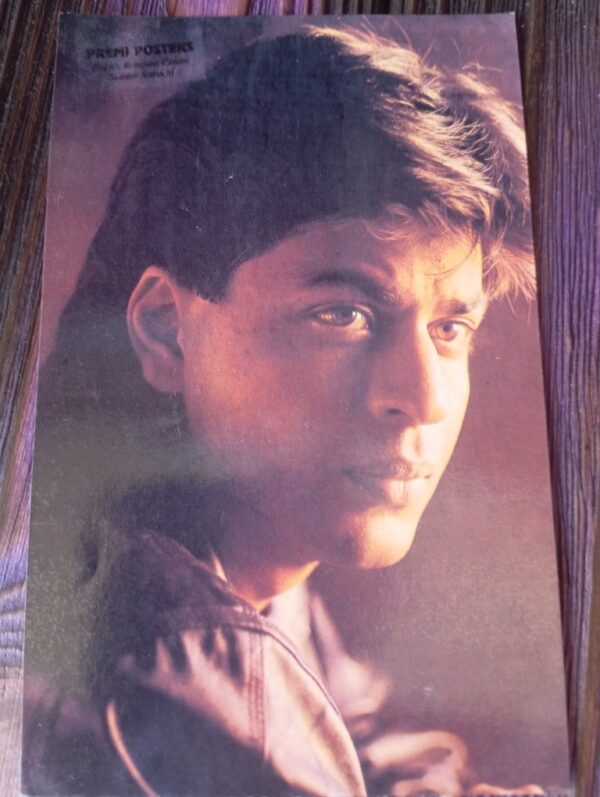 Shahrukh Khan * Vintage Bollywood Postcard * (PP) (NW)