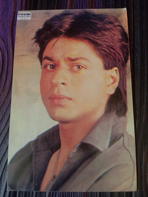 Shahrukh Khan * Vintage Bollywood Postcard * (PP) (WN)