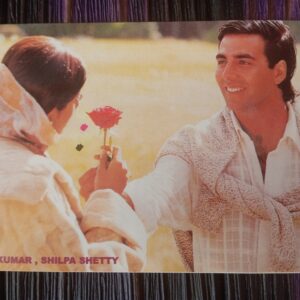 Shilpa Shetty Akshay Kumar* Vintage Bollywood Postcard * (UC) (WN)