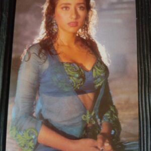 Manisha Koirala * Vintage Bollywood Postcard * (UC) (WN)