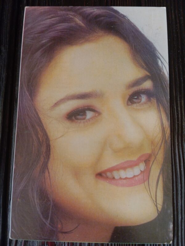 Preity Zinta * Vintage Bollywood Postcard * (Twins) (WN)