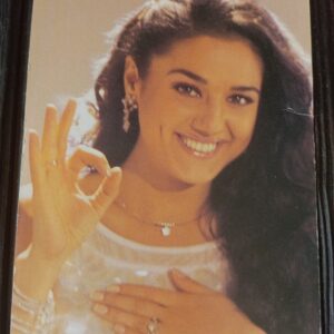 Preity Zinta * Vintage Bollywood Postcard * (Jain) (WN)