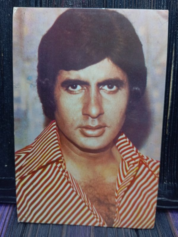 Amitabh Bachchan * Vintage Bollywood Postcard * (BAR) (190)