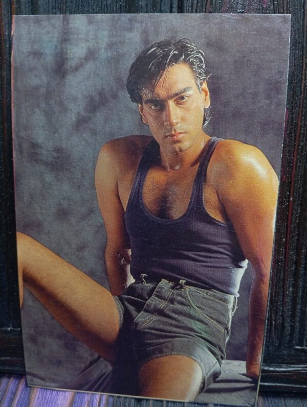 Ajay Devgn* Vintage Bollywood Postcard * (Brijbasi) (2566)