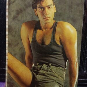 Ajay Devgn* Vintage Bollywood Postcard * (JAIN) (WN)