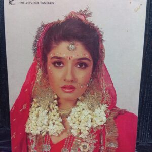 Raveena Tandon * Vintage Bollywood Postcard * (Kamal) (WN)