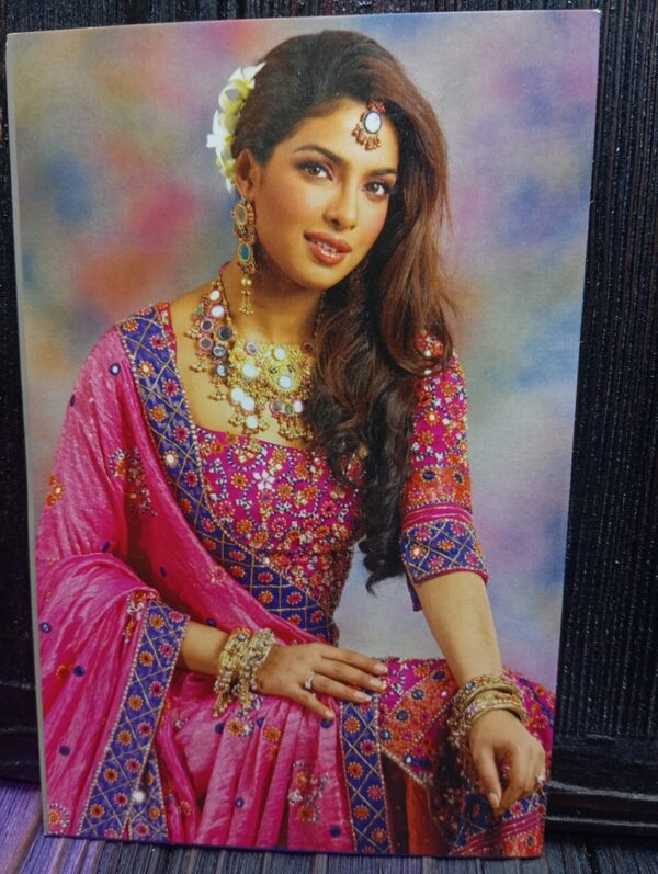 Priyanka Chopra * Vintage Bollywood Postcard * (Jain) (WN)