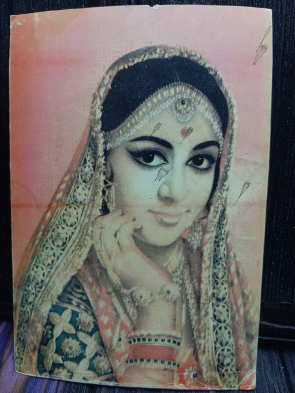 Hema Malini * Vintage Bollywood Postcard * (Habib) (242)