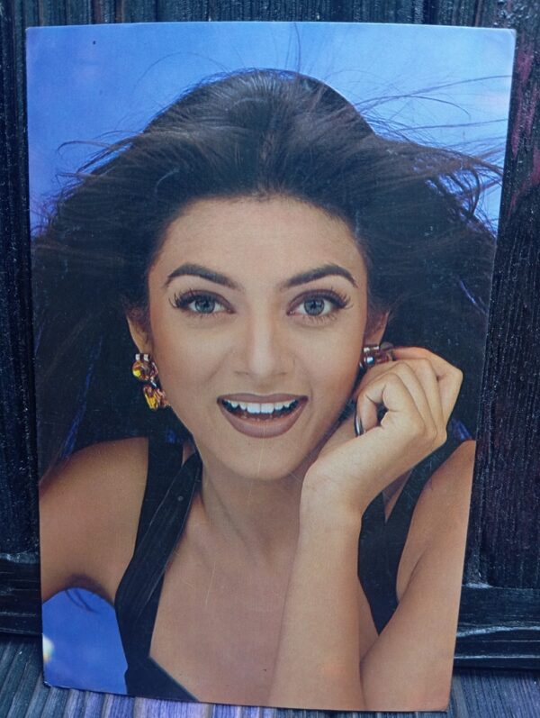 Sushmita Sen * Vintage Bollywood Postcard * (UC) (WN)