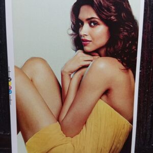 Deepika Padukone * Vintage Bollywood Postcard * (Twins) (WN)