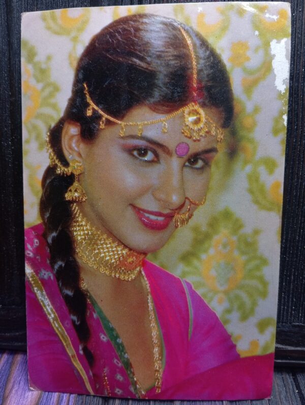 Anita Raj * Vintage Bollywood Postcard * (BAP) (WN)