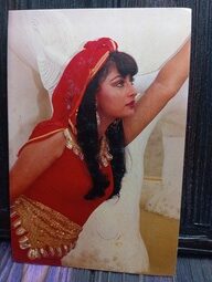 Poonam Dhillon * Vintage Bollywood Postcard * (BAP) (1012)
