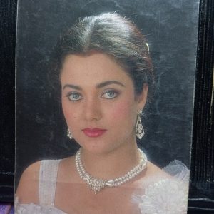 Mandakini * Vintage Bollywood Postcard * (Royal Calendars) (PC-689)