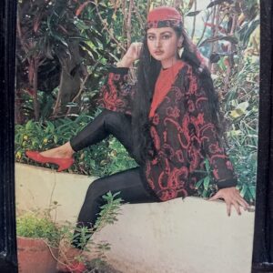 Poonam Dhillon * Vintage Bollywood Postcard * (PC) (PC-622)