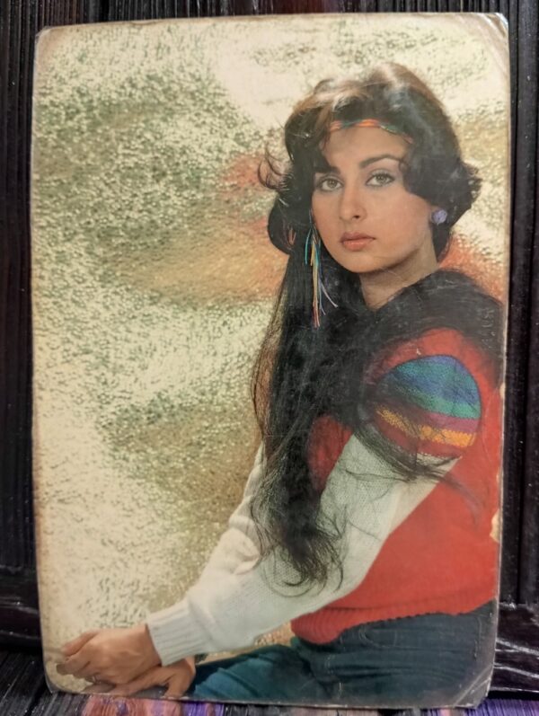 Poonam Dhillon * Vintage Bollywood Postcard * (PC) (PC-491)