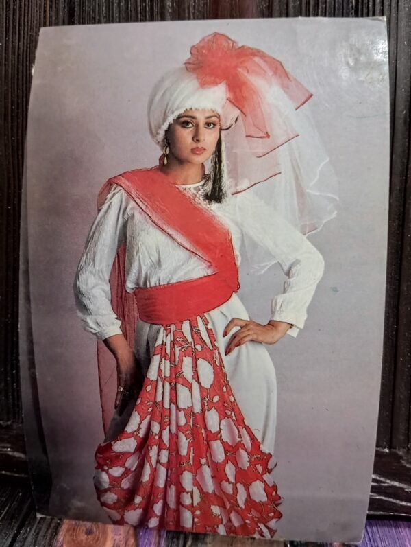 Poonam Dhillon * Vintage Bollywood Postcard * (Venus) (F426) (Copy)