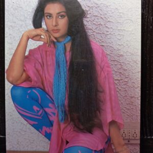 Poonam Dhillon * Vintage Bollywood Postcard * (PC) (PC-650)