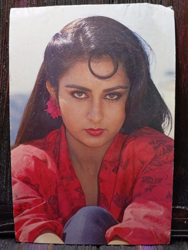 Poonam Dhillon * Vintage Bollywood Postcard * (PC) (PC-531)