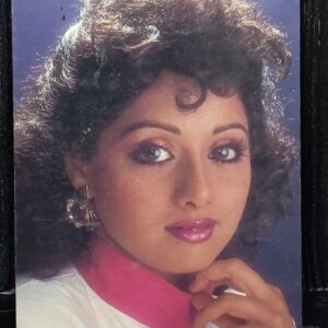 Sridevi * Vintage Bollywood Postcard * (PC) (PC-1298)
