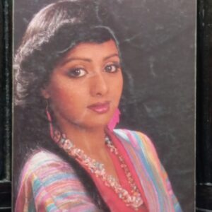 Sridevi * Vintage Bollywood Postcard * (PC) (PC-1287)