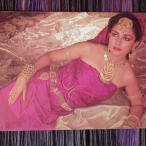 Poonam Dhillon * Vintage Bollywood Postcard * (CP) (203)