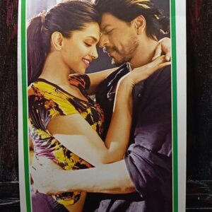 Deepika Padukone Shahrukh Khan * Vintage Bollywood Postcard * (Bharat) (WN)