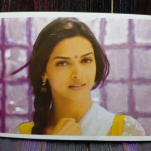Deepika Padukone * Vintage Bollywood Postcard * (Twins) (WN)