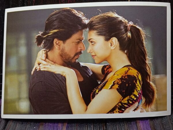 Deepika Padukone Shahrukh Khan * Vintage Bollywood Postcard * (Twins) (WN)