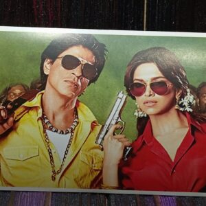 Deepika Padukone Shahrukh Khan * Vintage Bollywood Postcard * (Twins) (WN)