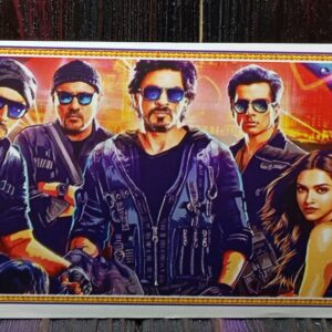 Deepika Padukone Shahrukh Khan * Vintage Bollywood Postcard * (Bharat) (WN)