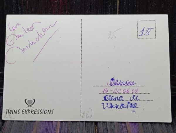 Deepika Padukone Shahrukh Khan * Vintage Bollywood Postcard * (Twins) (WN) - Image 2