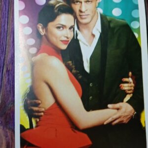 Deepika Padukone Shahrukh Khan * Vintage Bollywood Postcard * (Twins) (WN)