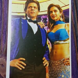 Deepika Padukone Shahrukh Khan * Vintage Bollywood Postcard * (Twins) (WN)