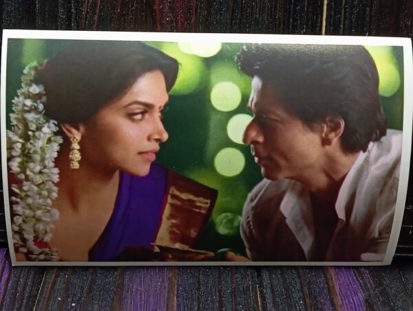 Deepika Padukone Shahrukh Khan * Vintage Bollywood Postcard * (Twins) (WN)