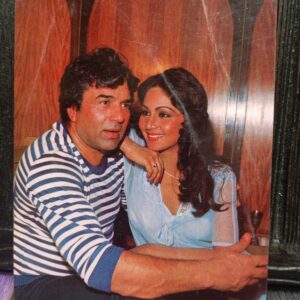 Rati Agnihotri Dharmendra * Vintage Bollywood Postcard * (BAP) (55)
