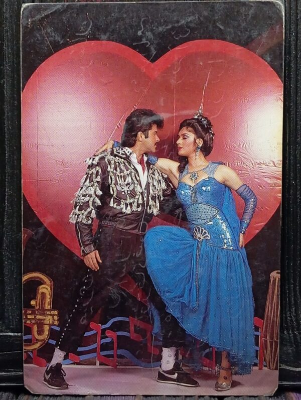 Meenakshi Seshadri Anil Kapoor * Vintage Bollywood Postcard * (Venus) (675)