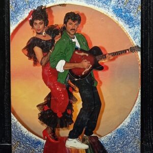 Meenakshi Seshadri Anil Kapoor * Vintage Bollywood Postcard * (PC) (PC-1009)