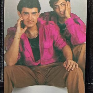 Aamir Khan Salman Khan * Vintage Bollywood Postcard * (PC) (PC-1272)