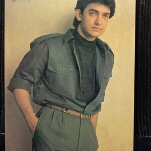 Aamir Khan * Vintage Bollywood Postcard * (PC) (PC-1552)