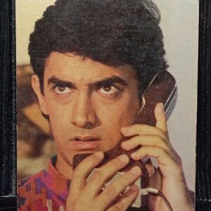 Aamir Khan * Vintage Bollywood Postcard * (Jain) (WN)