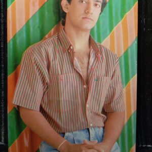 Aamir Khan * Vintage Bollywood Postcard * (Ruby) (874)