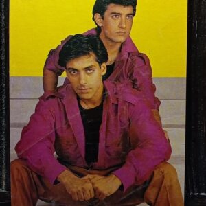 Aamir Khan Salman Khan * Vintage Bollywood Postcard * (Fine) (185)