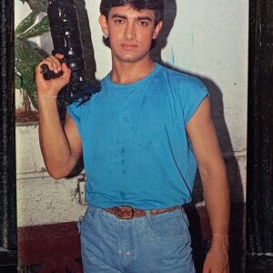 Aamir Khan * Vintage Bollywood Postcard * (PC) (PC-1375)