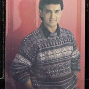 Aamir Khan * Vintage Bollywood Postcard * (PC) (PC-1582)