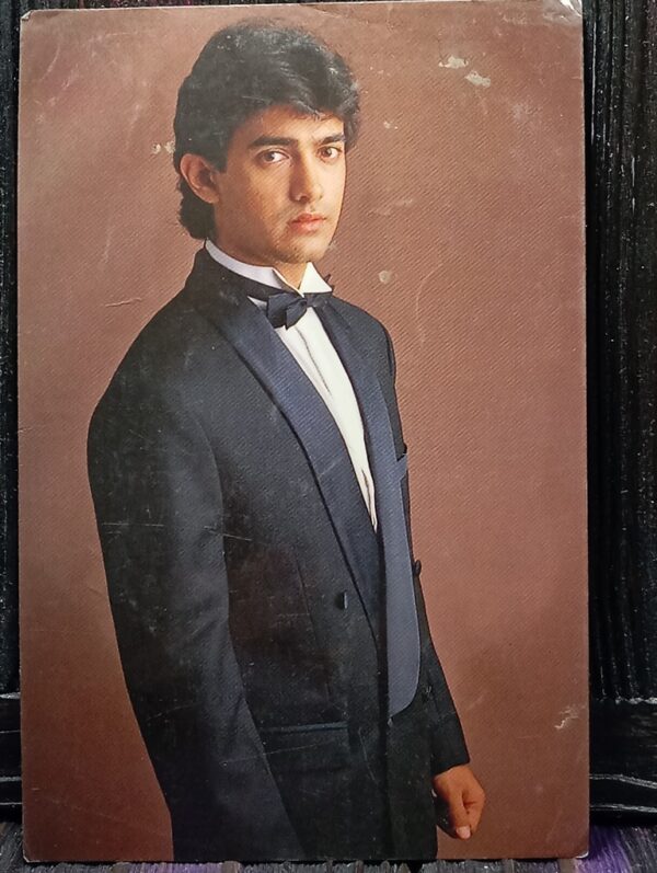 Aamir Khan * Vintage Bollywood Postcard * (PC) (PC-993)
