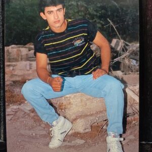 Aamir Khan * Vintage Bollywood Postcard * (PC) (PC-747)
